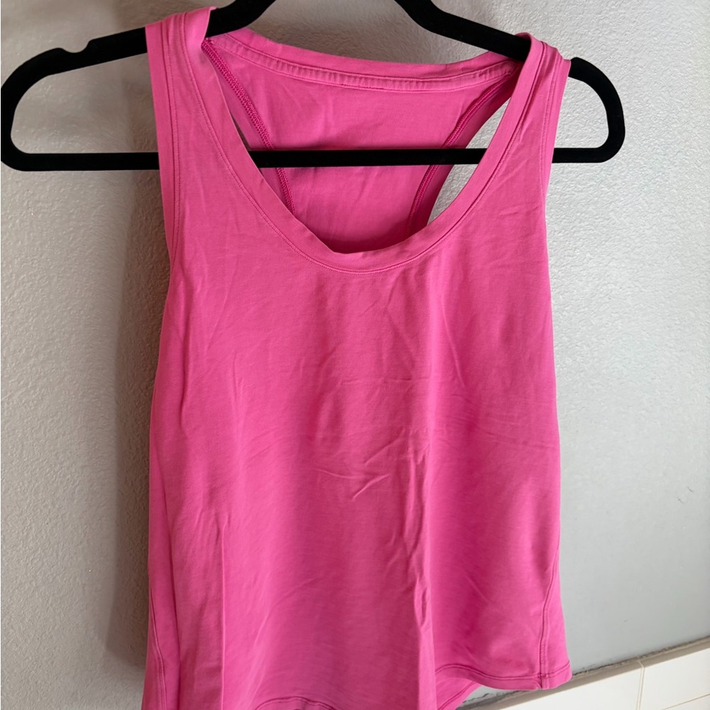 Women's Lululemon Pink Racerback Tank Top